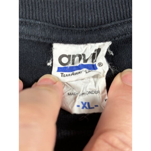 2004 AC/DC Black Graphic T-Shirt Mens XL by Anvil - Picture 3 of 7